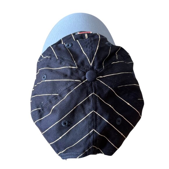FILA x Bandier Womens Stripe Baseball‎ Cap Navy One Size Streetwear Blokette main image 4